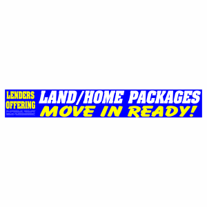 Land/Home Packages-Move in Ready!