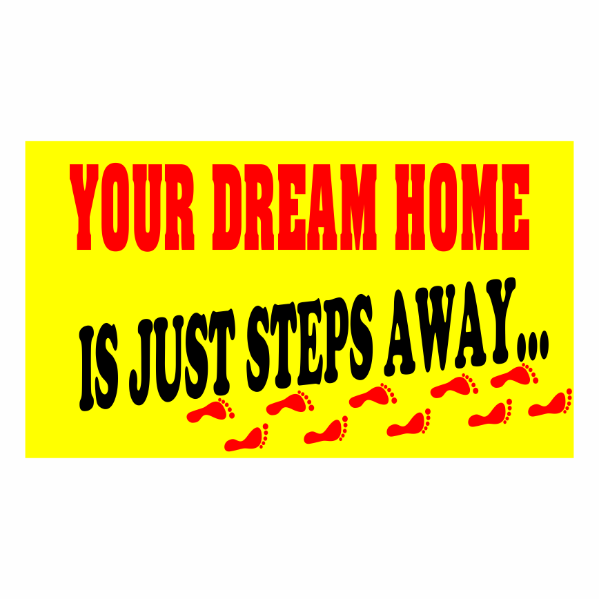 Your Dream Home - Is Just Steps Awaw...